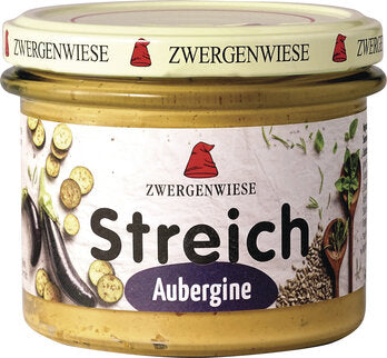 Økologisk Vegansk Smørrepålæg - Aubergine - 180G - Zwergenwiese Streich