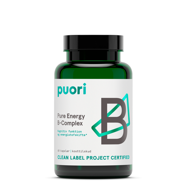 Pure Energy B-Komplex - 60 Kapsler - Puori