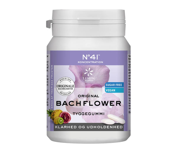 Sukkerfri Tyggegummi No.41® Koncentration - 60G - Bachflower