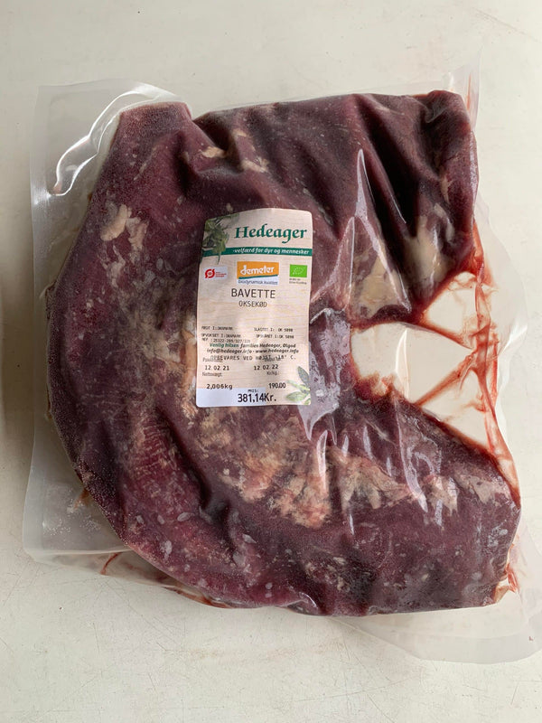 Biodynamisk Bavette - Ca. 1500G - Hedeagergaard