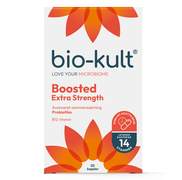 Boosted Extra Strength Probiotika - 30 Kapsler - Bio-Kult