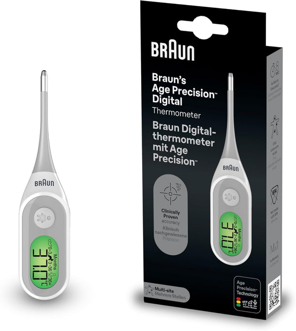 Braun PRT2000 - Digitalt 3-i-1 Termometer - Hvid