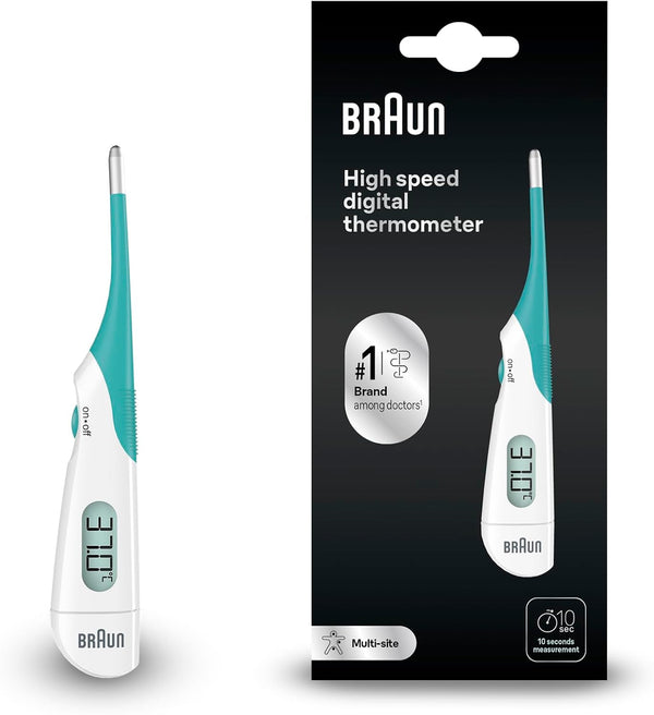 Braun PRT1000 - Digitalt Multi Målings Termometer - Hvid/Blå