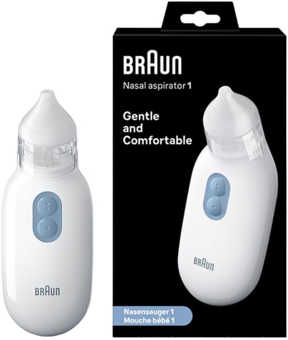 Braun - Prisvindende Næse Aspirator - Hvid