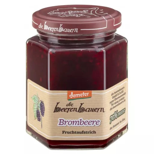 Biodynamisk Brombær Marmelade - 200G - die Beerenbauern