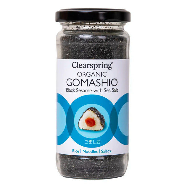 Økologisk Gomashio Sort Sesam - 100G - Clearspring