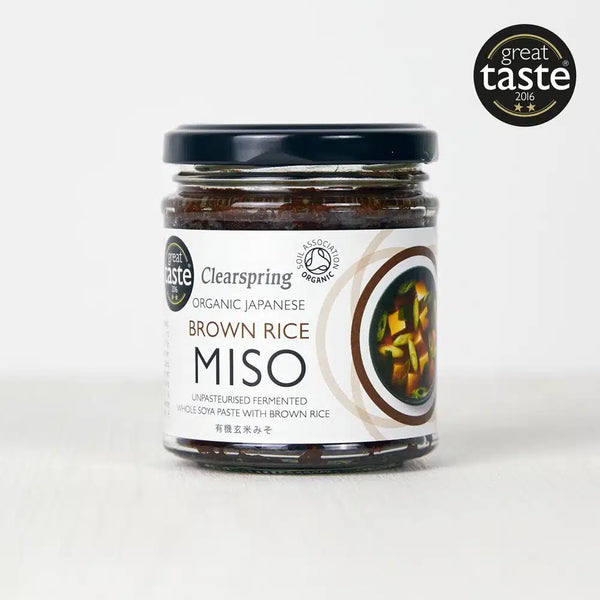 Økologisk Upasteuriseret Brun Ris Miso  - 150G - Clearspring