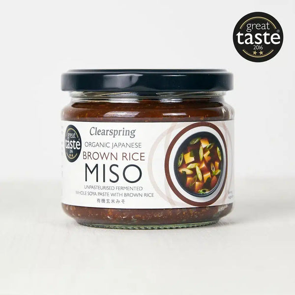 Økologisk Upasteuriseret Brun Ris Miso  - 300G - Clearspring