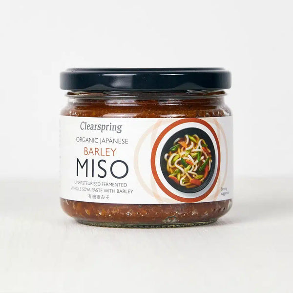 Økologisk Upasteuriseret Byg Miso  - 300G - Clearspring
