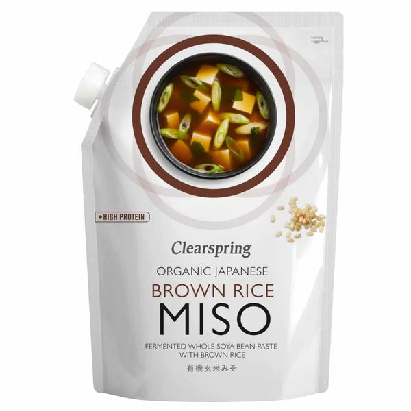 Økologisk Pasteuriseret Brun Ris Miso  - 300G - Clearspring