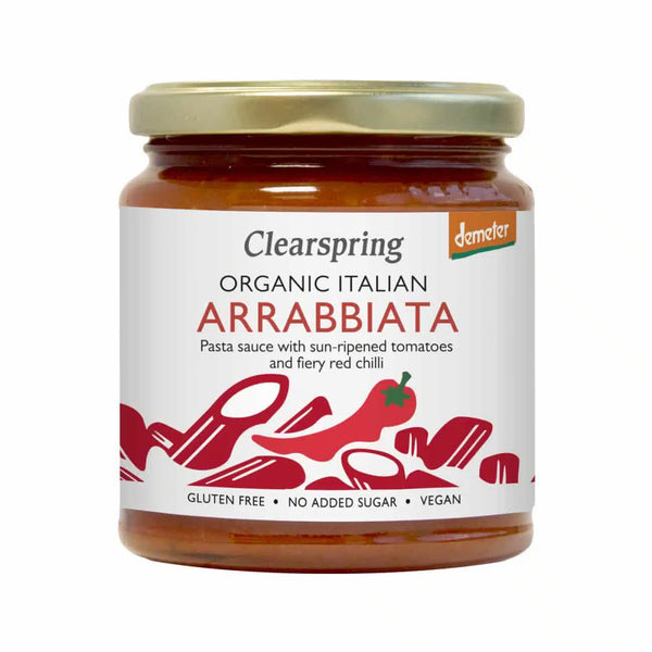 Biodynamisk Arrabbiata Tomatsauce - 300G - Clearspring