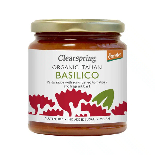 Biodynamisk Basilikum Tomatsauce - 300G - Clearspring