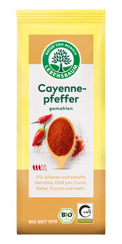Økologisk Cayennepeber - 50G - Lebensbaum