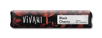 Økologisk Mørk Chokoladebar Cherry - 40G - VIVANI