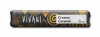 Økologisk Chokoladebar Creamy Caramel - 40G - VIVANI