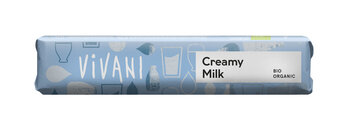 Økologisk Chokoladebar Creamy Milk - 40G - VIVANI