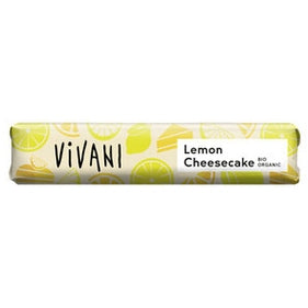 Økologisk Chokoladebar Lemon Cheesecake - 40G - VIVANI
