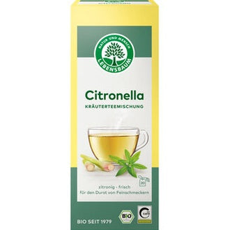 Økologisk Citronelle Te - 20 Breve - Lebensbaum