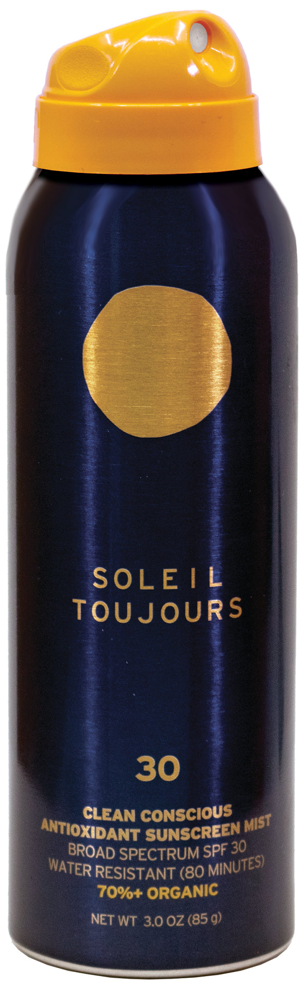 Clean Conscious Antioxidant Sunscreen Mist SPF 30 Travel Size - 88ML - Soleil Toujours