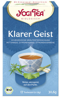 Økologisk Clear Mind Tea - 17 Breve - YOGITEA