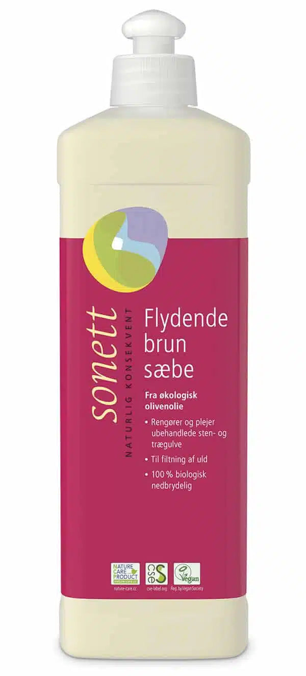 Brun Sæbe - 500ML - Sonett