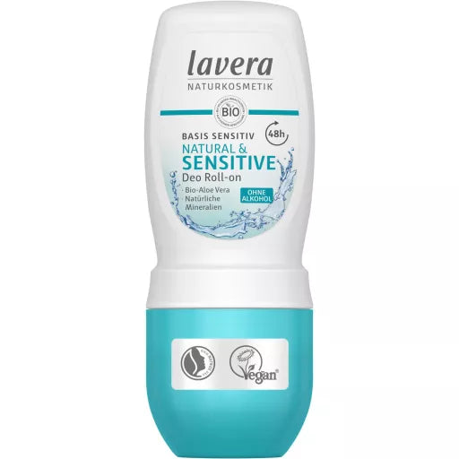 Deo Roll-On Basis Sensitiv - 50ML - Lavera Naturkosmetik