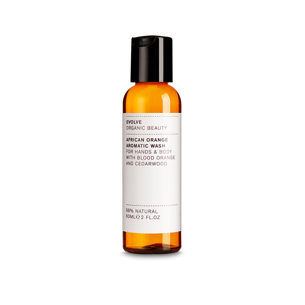 African Orange Aromatic Wash Travel Size - 50ML - Evolve