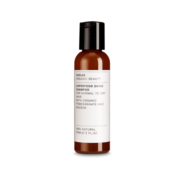 Superfood Shine Shampoo Travel Size - 50ML - Evolve