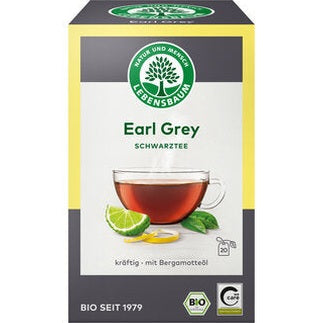 Økologisk Earl Grey Sort Te - 20 Breve - Lebensbaum
