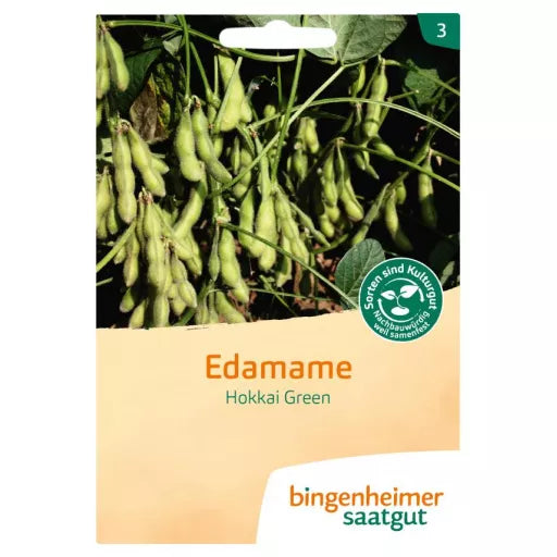 Biodynamiske Edamame Bønner 'Hokkai Green'  - Bingenheimer Saatgut