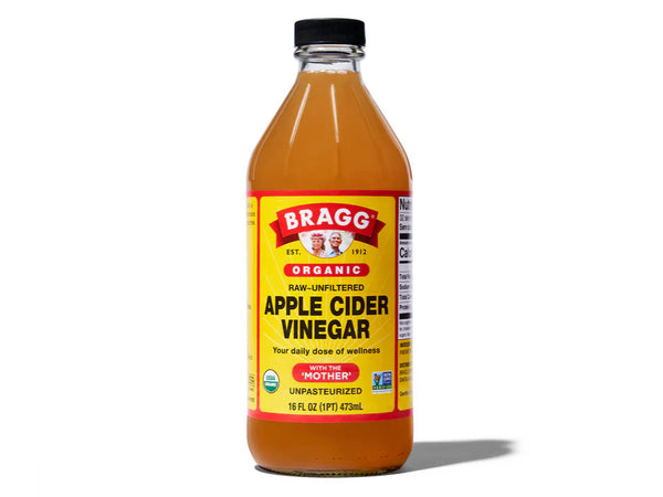 Økologisk Æblecider Eddike - 473ML - Bragg