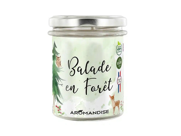 Soja Duftlys Forest - 1 Stk - Aromandise