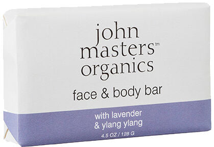 Face & Body Bar Lavender & Ylang Ylang - 128G - John Masters Organics