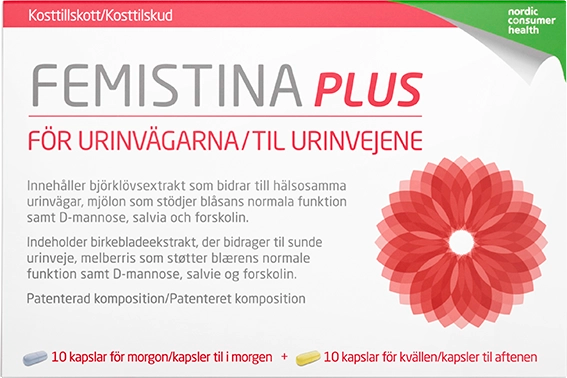 FemistinaPLUS - 20 Kapsler - Femistina