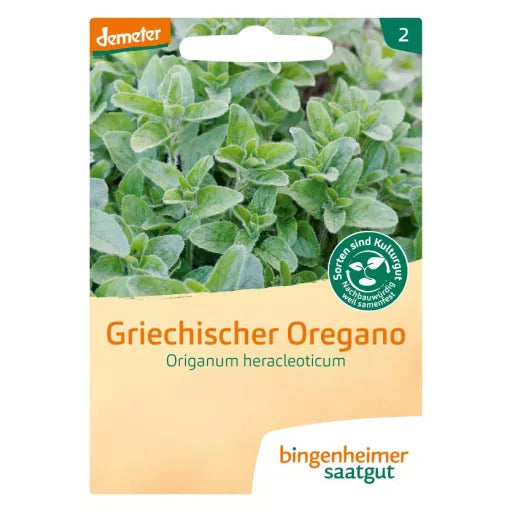 Biodynamisk Græsk Oregano - Bingenheimer Saatgut