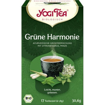 Økologisk Green Harmony Tea - 17 Breve - YOGITEA