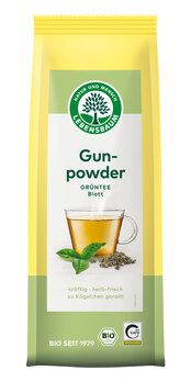 Økologisk Grøn Gunpowder Te - 100G - Lebensbaum