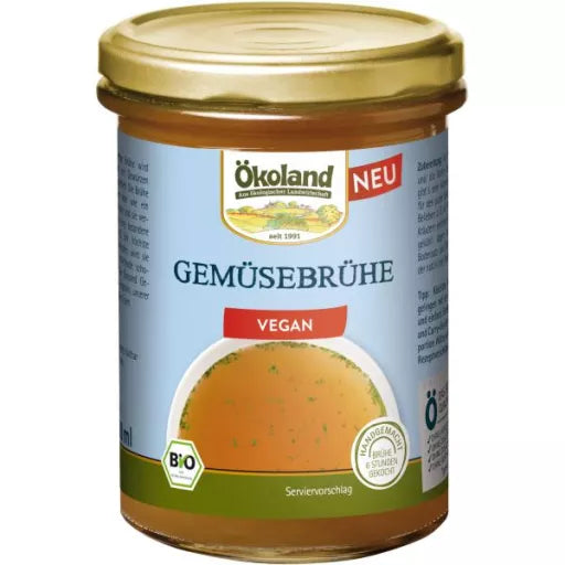 Økologisk Vegetarisk Grøntsagsbouillon - 380ML - Ökoland