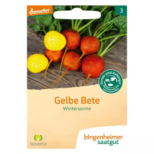 Biodynamisk Gule Beder 'Wintersun'  - Bingenheimer Saatgut