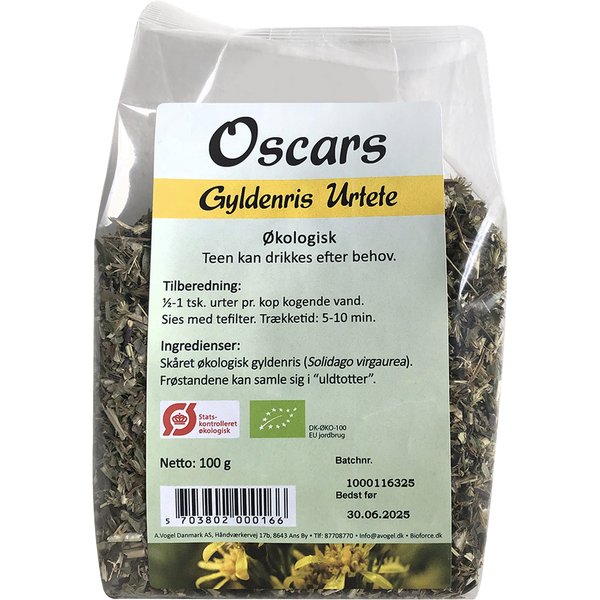 Økologisk Urtete Gyldenris - 100G - Oscars