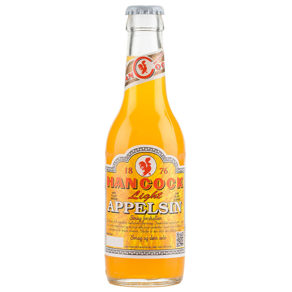 Hancock - Appelsin Light Sodavand - 250 ml.