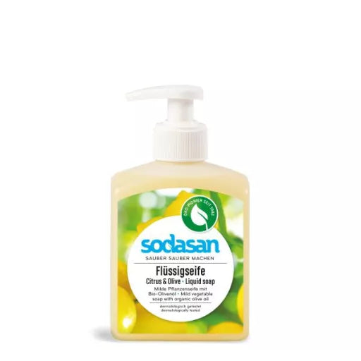 Håndsæbe Citrus-Oliven - 300ML - Sodasan