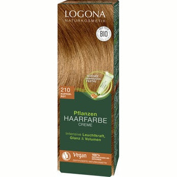 Henna Creme Kobberrød - 150G - Logona Naturkosmetik