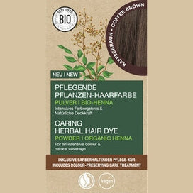 Henna Pulver Kaffebrun - 100G - Logona Naturkosmetik