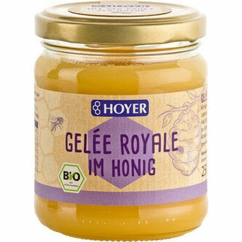 Økologisk Honning med Gelé Royal - 250G - HÖYER