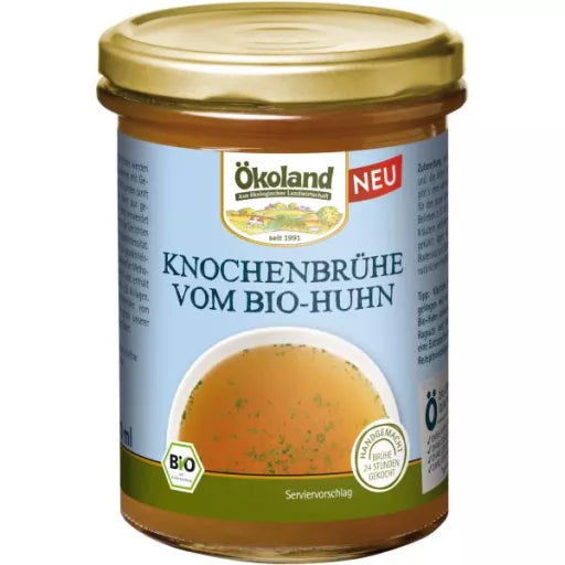 Økologisk Hønsebouillon Bone Broth - 380ML - Ökoland