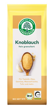 Økologisk Hvidløgsgranulat - 70G - Lebensbaum