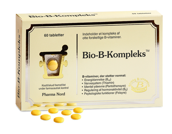 Bio-B-Kompleks - 60 Tabletter - Pharma Nord