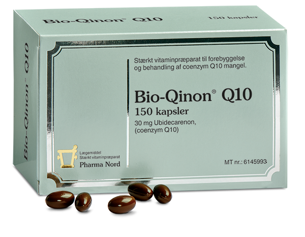 Bio-Qinon Q10 30MG - 150 Kapsler - Pharma Nord