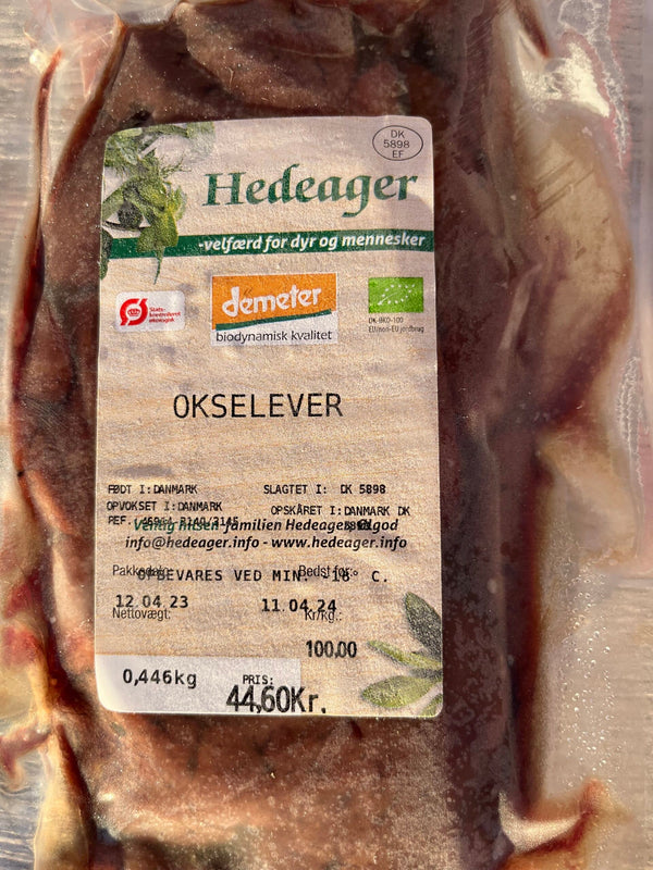 Biodynamisk Okselever - Ca. 500G - Hedeagergaard